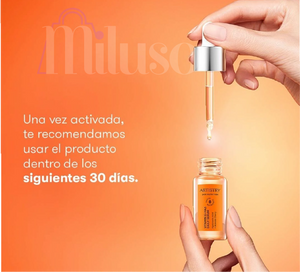 SERUM CON VITAMINA C + ÁCIDO HIALURÓNICO ACL4RADOR DE MANCHAS